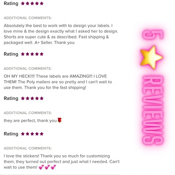 BUY NOW 300 Custom Thank You QR Stickers Mix & Match - Picture 12 of 13